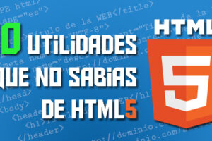 Utilidades de HTML5